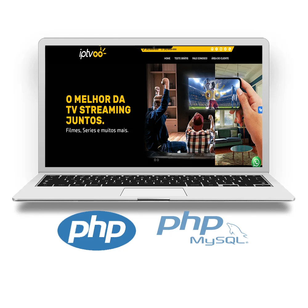 Site Pronto Para IPTV Em PHP